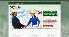 Desktop Screenshot of nitex-international.com